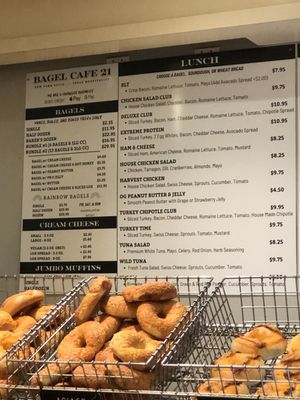 Menu photo 3 Bagel Cafe 21 Richardson, TX