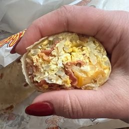 Burritos getting smaller and smaller and smaller.. disappointing Burritos getting smaller and smaller and smaller.. disappointing