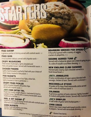 Menu photo 6 Gator Joe's Ocklawaha, FL Menu photo 6 Gator Joe's Ocklawaha, FL