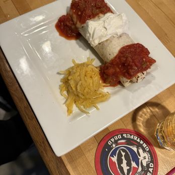 Rascals Bar & Grill - Breakfast burrito with cheesy potatoes - Bars Near Me - Apple Valley, Minnesota