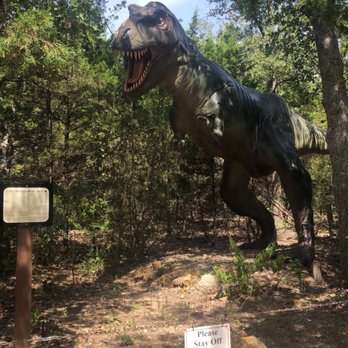 Dinosaur Park - T-Rex - Amusement Parks Near Me - Cedar Creek, Texas