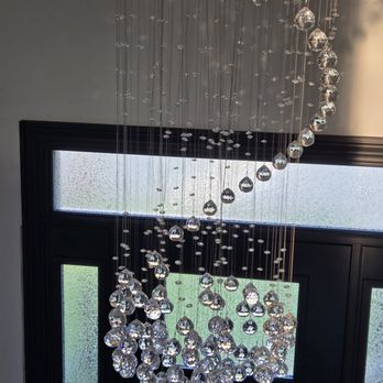 Power Home Remodeling - They must have hit my chandelier with the back door. It is now completely tangled up. - Windows Installation Near Me - Duluth, Georgia
