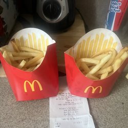 Soggy "medium" French Fries