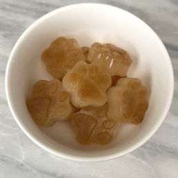 I froze the Dog Beer in molds and made frozen treats for my dog I froze the Dog Beer in molds and made frozen treats for my dog