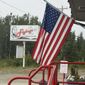 Flyboys Frozen Custard - Roadway Signage - Coffee & Tea Near Me - Kenai, Alaska Flyboys Frozen Custard - Roadway Signage - Coffee & Tea Near Me - Kenai, Alaska