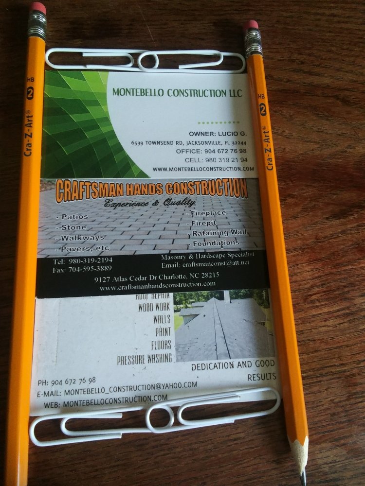 Slide of Montebello Construction