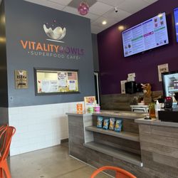 Vitality Bowls - Ordering Counter