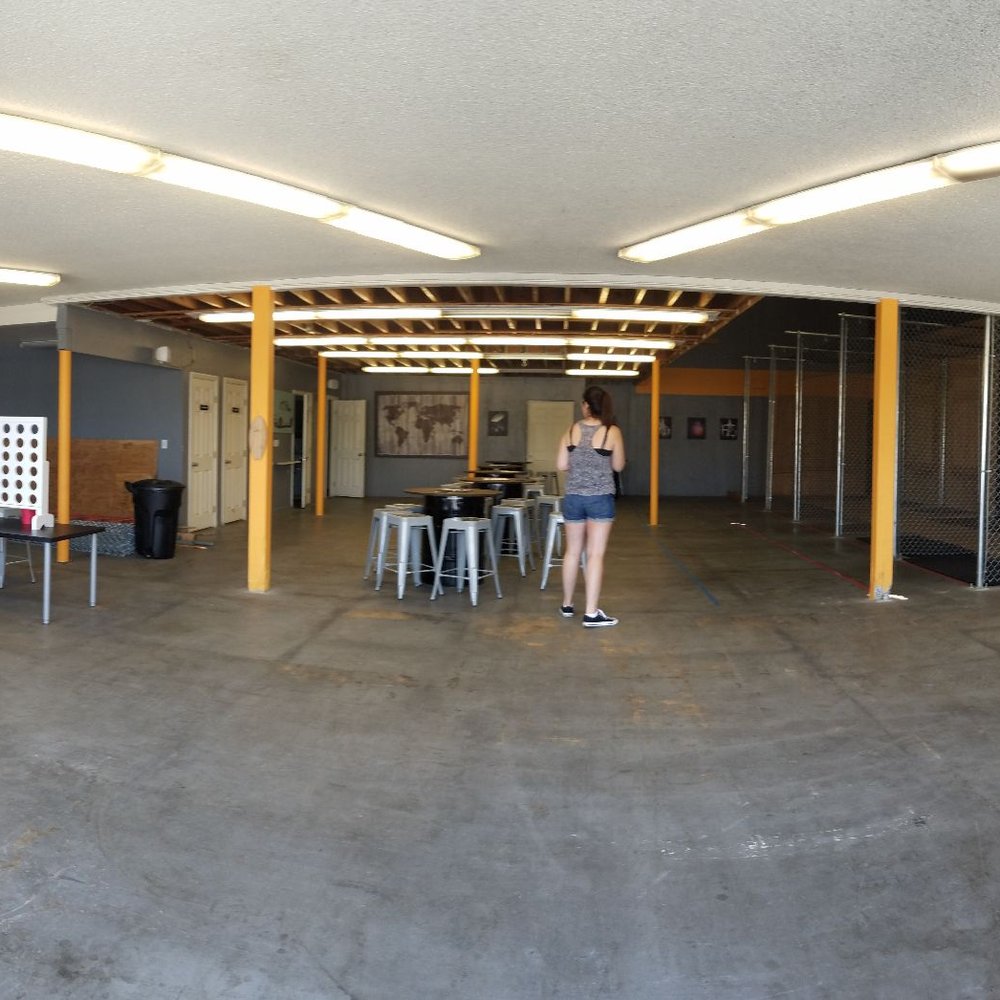 AxeVentures - Panoramic View - Axe Throwing Near Me - San Diego, California AxeVentures - Panoramic View - Axe Throwing Near Me - San Diego, California