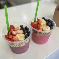 Fresh Juice Bar | Palm Desert - Regular Bowl $11.50. PB and pitaya and it is not really sweet which works for me. All the goodness minus excess sugar. Very refreshing