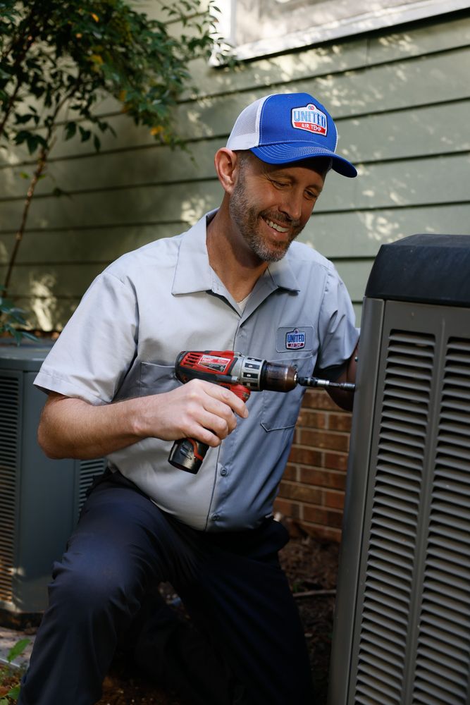 Slide of United Air Temp