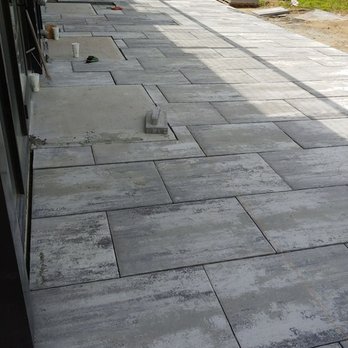 AHP Hardscaping - Commercial entryway with brick paving design - Masonry/Concrete Near Me - Fonda, New York