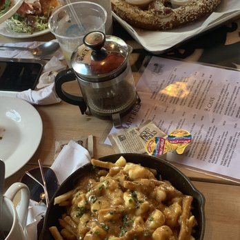 The Dutchess Biercafe - Pomme Frites Loaded Everything Pretzel - Beer Bar Near Me - Fishkill, New York
