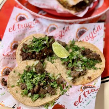 El Tragon Taqueria - ASADA TACO AL PASTOR TACO and torta with Al pastor - Mexican Near Me - Chicago, Illinois