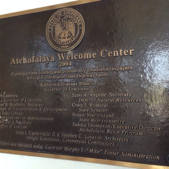 Atchafalaya Welcome Center - Rest Stops Near Me - Breaux Bridge, Louisiana