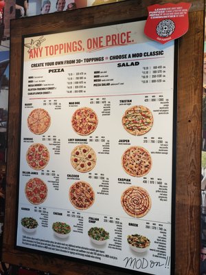 Menu photo 2 MOD Pizza Bothell, WA