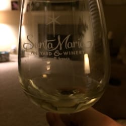 Santa Maria Vineyard & Winery - Drinking Edelweiss at home in Oregon.