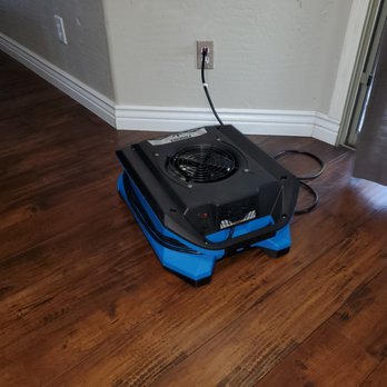 AZBrite Carpet Care - Drying a clients house from a whole home flood damage - Carpet Cleaning Near Me