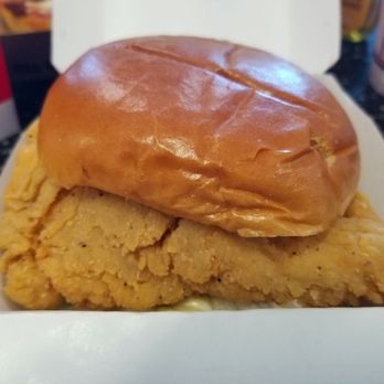 KFC - My Double Crunch chicken sandwich tasted good. - Fast Food Near Me - Denver, Colorado