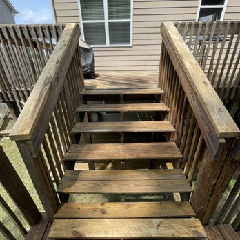 Precise Pressure Wash - After: deck - Pressure Washers Near Me