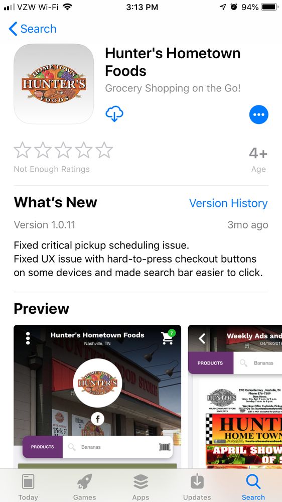 HUNTER’S HOMETOWN FOODS Updated August 2024 3910 Clarksville Pike, Nashville, Tennessee