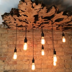 7M Woodworking - Reclaimed Olive Wood Chandelier