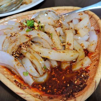 Sichuan Kitchen - Jelly swimming in pool of chilli oil - Chinese Near Me - Jacksonville, Florida Sichuan Kitchen - Jelly swimming in pool of chilli oil - Chinese Near Me - Jacksonville, Florida