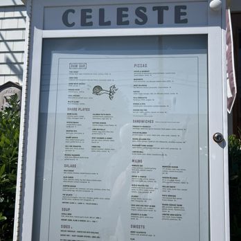 Celeste - The menu - Desserts Near Me - Narragansett, Rhode Island Celeste - The menu - Desserts Near Me - Narragansett, Rhode Island
