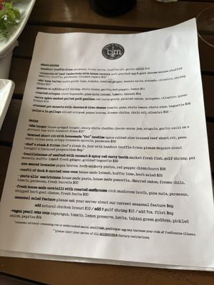 Menu photo 1 Brick & Mortar Saint Petersburg, FL Menu photo 1 Brick & Mortar Saint Petersburg, FL