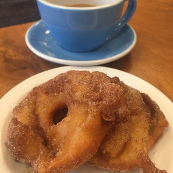Purple Penguin Cafe - Made to order Apple Fritters - Coffee & Tea Near Me - Toronto, Ontario