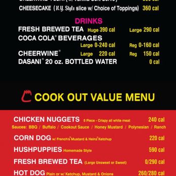 Cook Out - Dessert - Burgers Near Me - Richmond, Virginia
