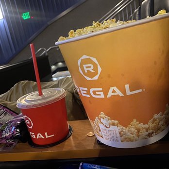 Regal Walden Galleria - a medium pop (huge and heavy) and large popcorn. - Cinema Near Me - Buffalo, New York Regal Walden Galleria - a medium pop (huge and heavy) and large popcorn. - Cinema Near Me - Buffalo, New York