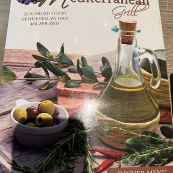 Mediterranean Grill - Menu - Mediterranean Near Me - Bethlehem, Pennsylvania