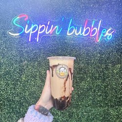 Sippin Bubbles Tea Cafe - Cappuccino mocha swirl