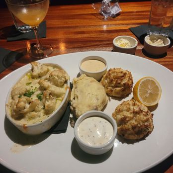 J. Gilbert's Wood-Fired Steaks & Seafood - Crab cake - Steakhouses Near Me - Overland Park, Kansas J. Gilbert's Wood-Fired Steaks & Seafood - Crab cake - Steakhouses Near Me - Overland Park, Kansas