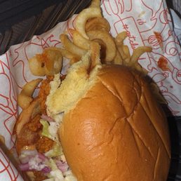 Mild  Nashville chicken is delicious! I also got the for strips in Nashville medium pretty bomb!