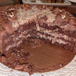 The Dark Chocolate Bakery - The regular German chocolate cake
