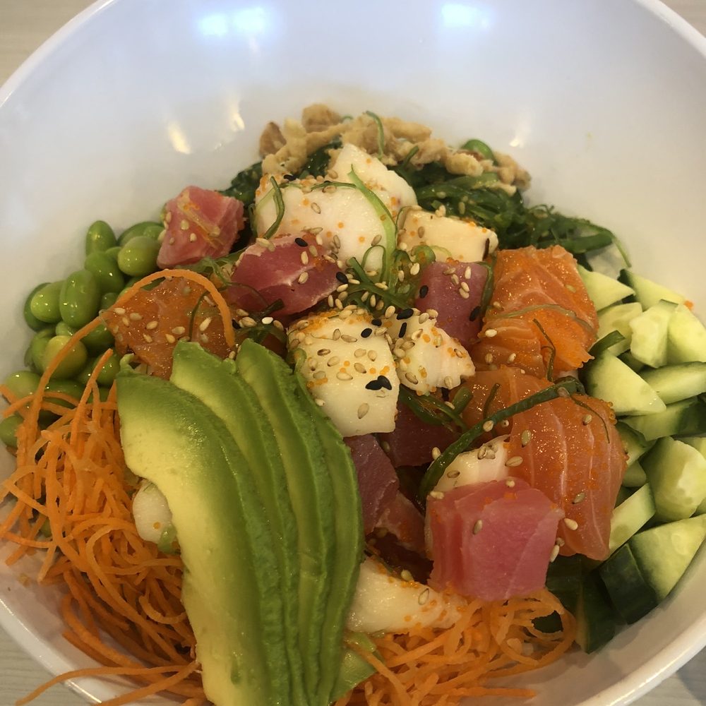 Chow Thai - Spicy seafood poke bowl - Thai Near Me - Wilmington, North Carolina Chow Thai - Spicy seafood poke bowl - Thai Near Me - Wilmington, North Carolina