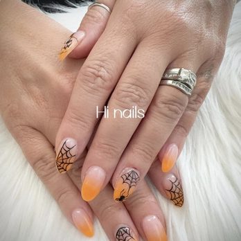 Hi Nails - And spooky Halloween nails - Nail Salons Near Me - Queensbury, New York Hi Nails - And spooky Halloween nails - Nail Salons Near Me - Queensbury, New York