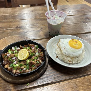 Roline's Uniquely Filipino - Sisig with garlic rice - Filipino Near Me - Vacaville, California