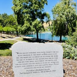Oak Hill Park - 07/26/2023: President Abraham Lincoln's 2nd Inaugural Address