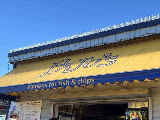 Pajo's Fish & Chips at Steveston Wharf by null