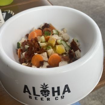 Aloha Beer - Doggy Bibimbap Bowl - Breweries Near Me - Honolulu, Hawaii