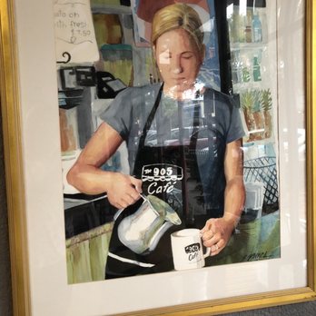 The 905 Cafe - Picture on the wall. Loved it! - Coffee & Tea Near Me - Melbourne, Florida