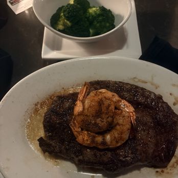 Ruth's Chris Steak House - Ribeye with shrimp - Steakhouses Near Me - Raleigh, North Carolina