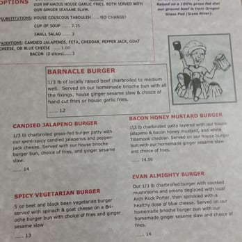 Barnacle Bistro - American Near Me - Gold Beach, Oregon