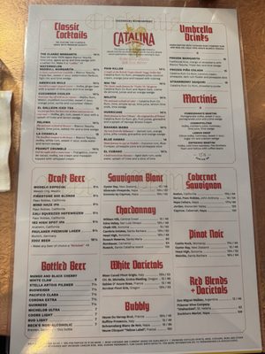 Menu photo 2 El Galleon Avalon, CA