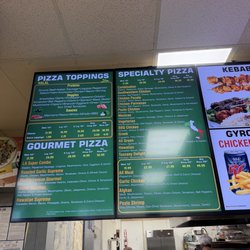 Milan's Pizza - Menu