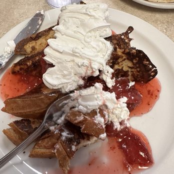 Breakfast Station - Stuffed French toast.  Could barely stop eating to grab a quick pic! - Breakfast & Brunch Near Me - Ormond Beach, Florida