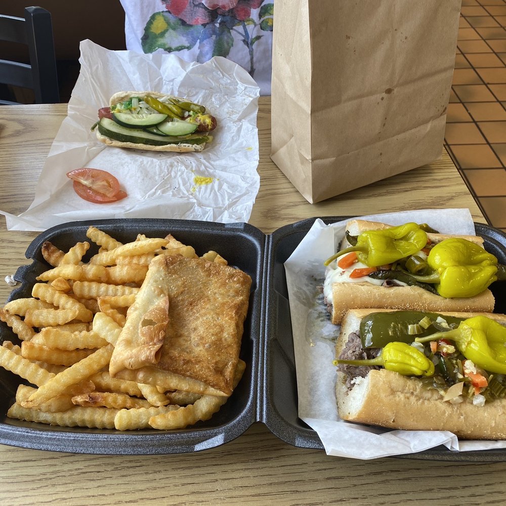 Sammies - Big beef, Chicago hotdog , fries and pizza puff - Fast Food Near Me - Grayslake, Illinois Sammies - Big beef, Chicago hotdog , fries and pizza puff - Fast Food Near Me - Grayslake, Illinois