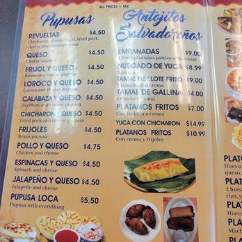 El Sabor de El Salvador - Menu 08/2024 - Salvadoran Near Me - Fullerton, California El Sabor de El Salvador - Menu 08/2024 - Salvadoran Near Me - Fullerton, California